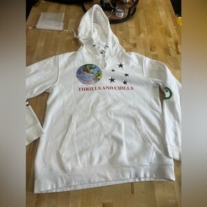 Chrome Hearts  Hoodie-White -